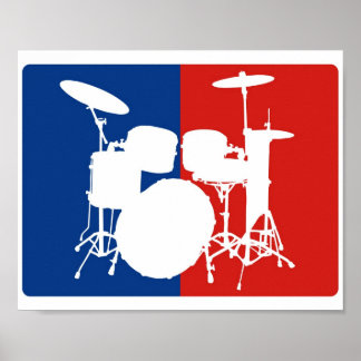Póster Baterista americano - Poster