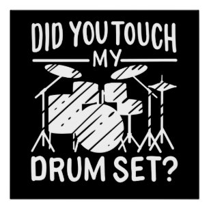 Póster Baterista - Mi batería