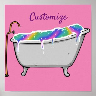 Póster Bath Bomba Babe Thunder_Cove