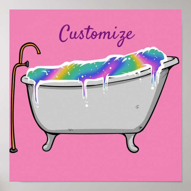 Póster Bath Bomba Babe Thunder_Cove (Frente)