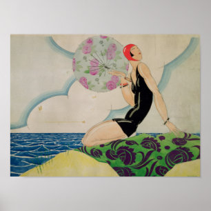 Póster Bather, c.1925
