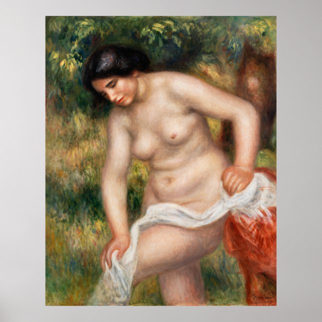 Póster Bather Drying Herself (Baigneuse sessuyant) (1901- (Frente)