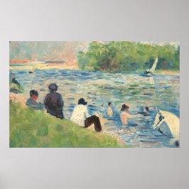 Póster Bathers at Asnières - Georges Seurat Bella Artes