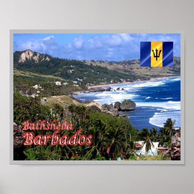 Póster Bathsheba - Barbados - (Frente)