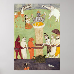 Póster Batido del mar de la leche, décimo quinto-17mo