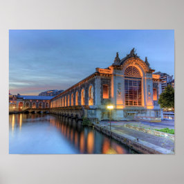 Póster Batiment des Forces-Motrices, Ginebra (Suiza)