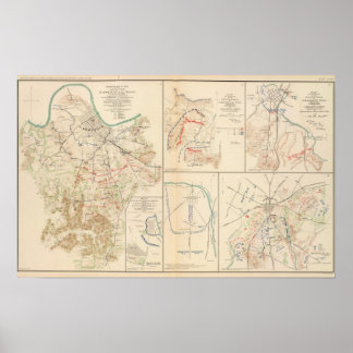 Póster Batlefield, Nashville, Tenn