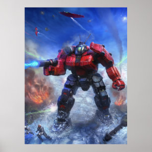 Póster Batletech