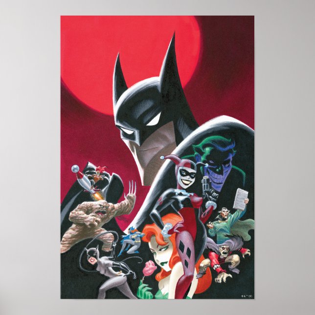 Póster Batman Adventures Dangerous Dames & Demons (Frente)