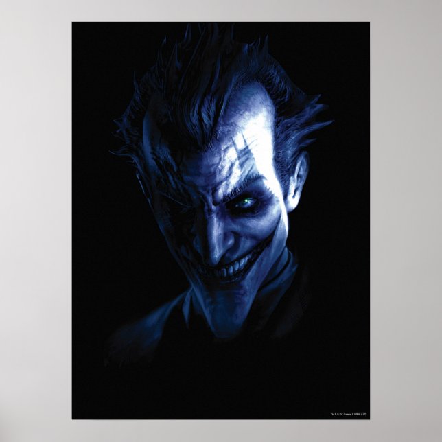 Póster Batman: Asilo de Arkham | El Joker A La Sombra (Frente)