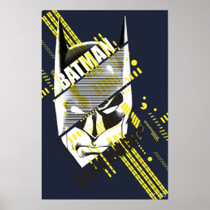 Póster Batman Dark Knight Futurista