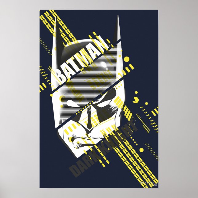 Póster Batman Dark Knight Futurista (Frente)