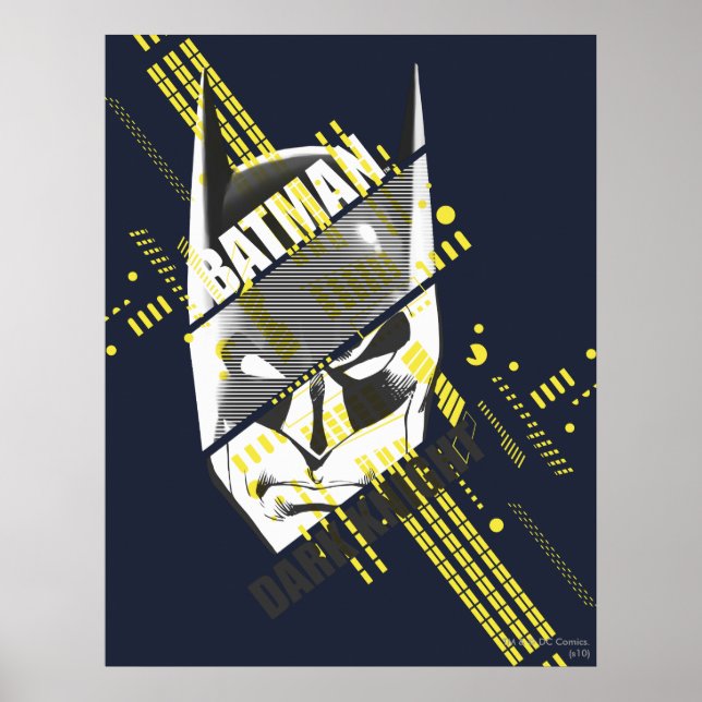 Póster Batman Dark Knight Futurista (Frente)