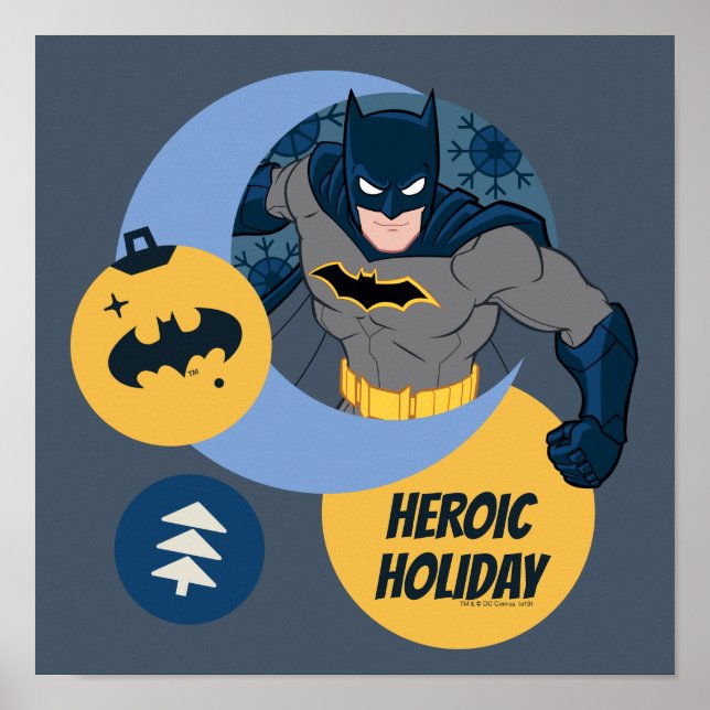 Póster Batman Holiday Bauble (Frente)