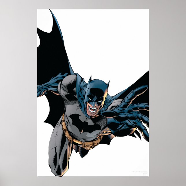 Póster Batman saltando hacia adelante, Yell (Frente)