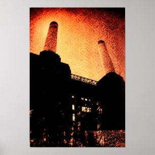 Póster Battersea power station