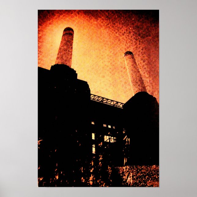 Póster Battersea power station (Frente)