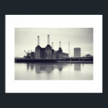 Póster Battersea Power Station, London<br><div class="desc">Moody image of Battersea Power Station, London, UK</div>