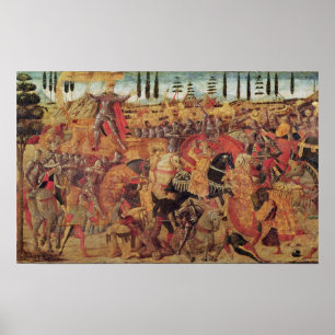 Póster Battle between Darius  and Alexander the Great