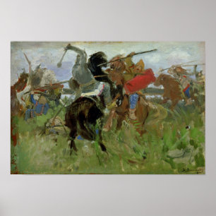 Póster Battle between the Scythians and the