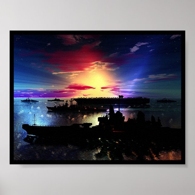 Póster Battle Fleet - Fin -  (Frente)