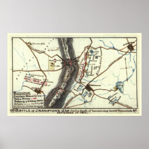 Póster Battle of Crampton's Gap