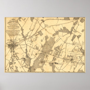 Póster Battle of Gettysburg 12