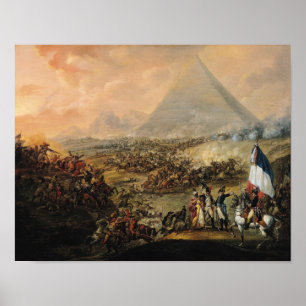 Póster Battle of Pyramids, 21 July 1798