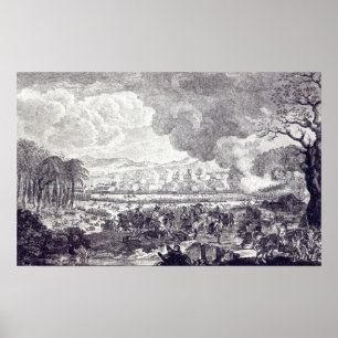 Póster Battle of Rossbach, November 5th 1757