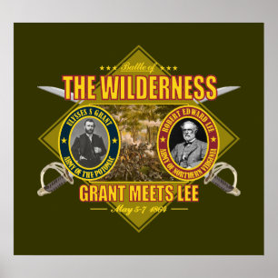 Póster Battle of the Wilderness