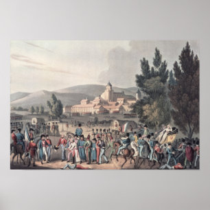 Póster Battle of Vittoria,Bringing in the Prisoners