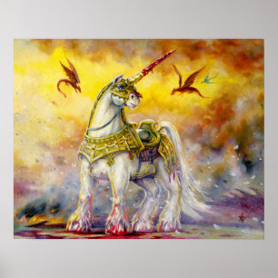 Póster Battle Unicorn