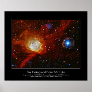 Póster Baudible celeste - imagen espacial SXP1062