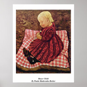 Póster Bauer Child Por Paula Modersohn-Becker