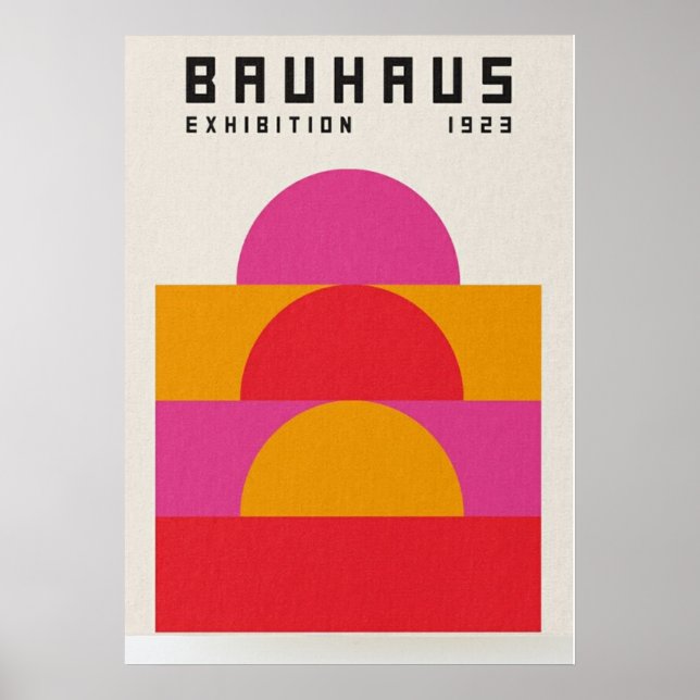 PÓSTER BAUHAUS (Frente)