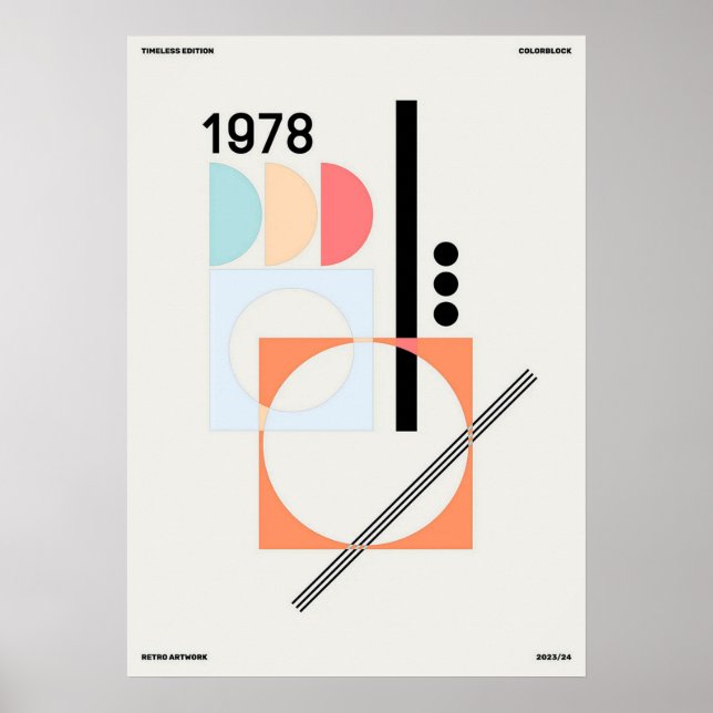 Póster Bauhaus (Frente)