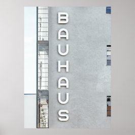 Póster Bauhaus