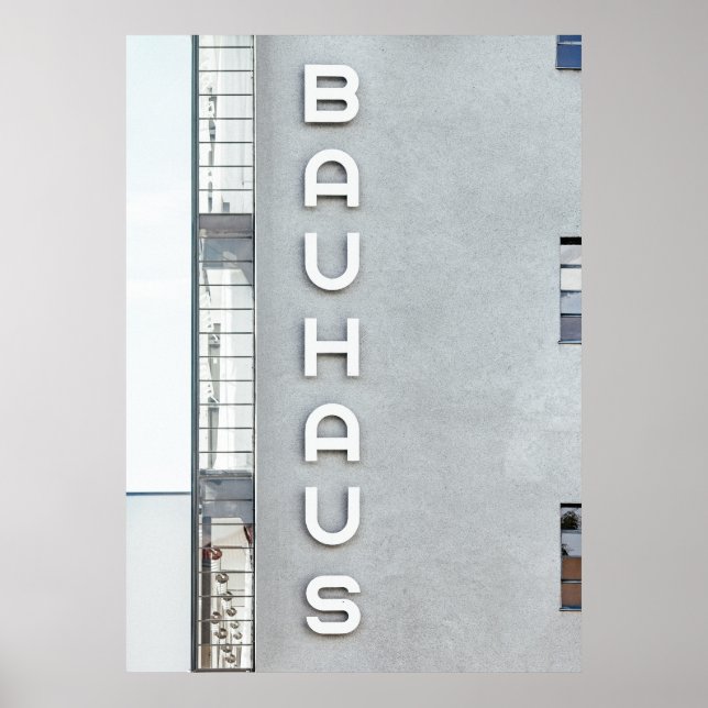 Póster Bauhaus (Frente)