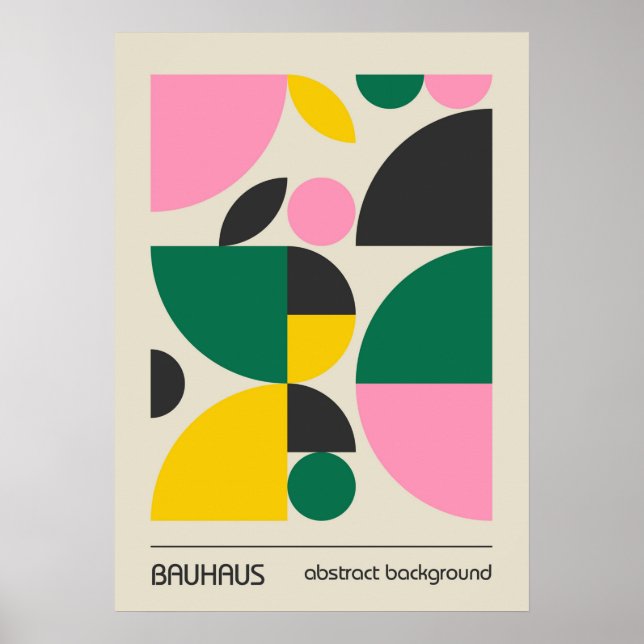 PÓSTER BAUHAUS (Frente)