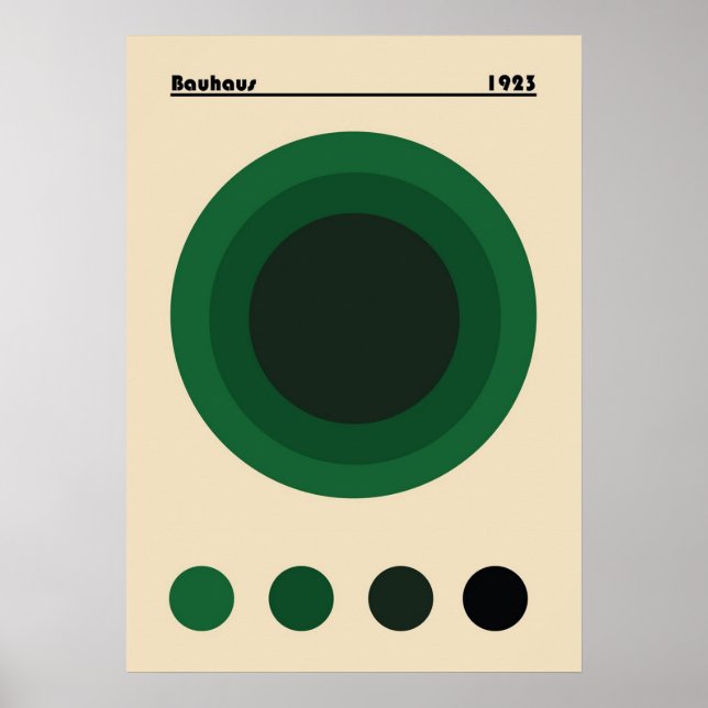 PÓSTER BAUHAUS (Frente)