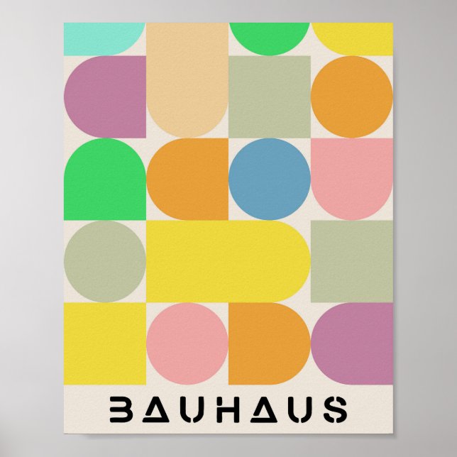 Póster Bauhaus (Frente)