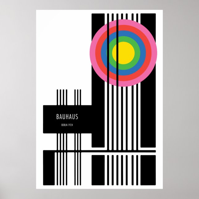 Póster Bauhaus (Frente)
