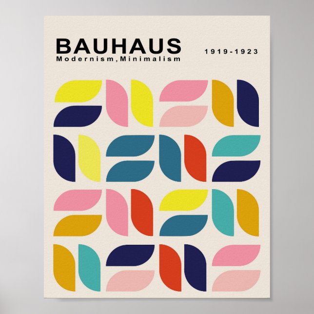Póster Bauhaus (Frente)