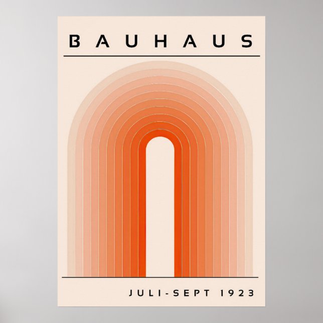 PÓSTER BAUHAUS (Frente)