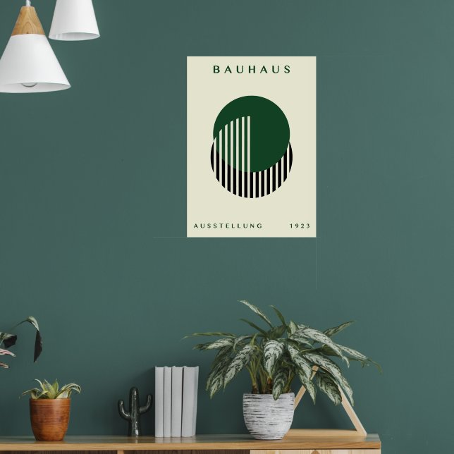 Póster Bauhaus 1923 Geometric Wall Art, Interior design (Salón 1)