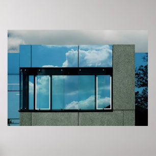 Póster Bauhaus Blue