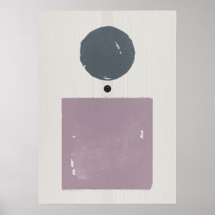 Póster bauhaus, diseño bauhaus, diseño moderno, geométric