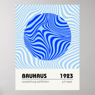Póster Bauhaus Exhibition Poster 1923