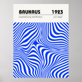 Póster Bauhaus Exhibition Poster 1923