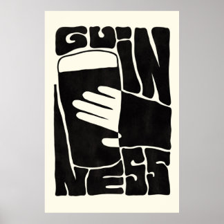 Póster Bauhaus Guinness Poster